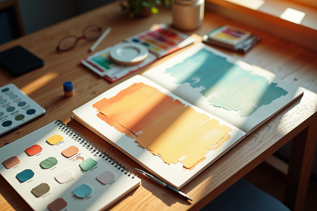 palette harmonieuse