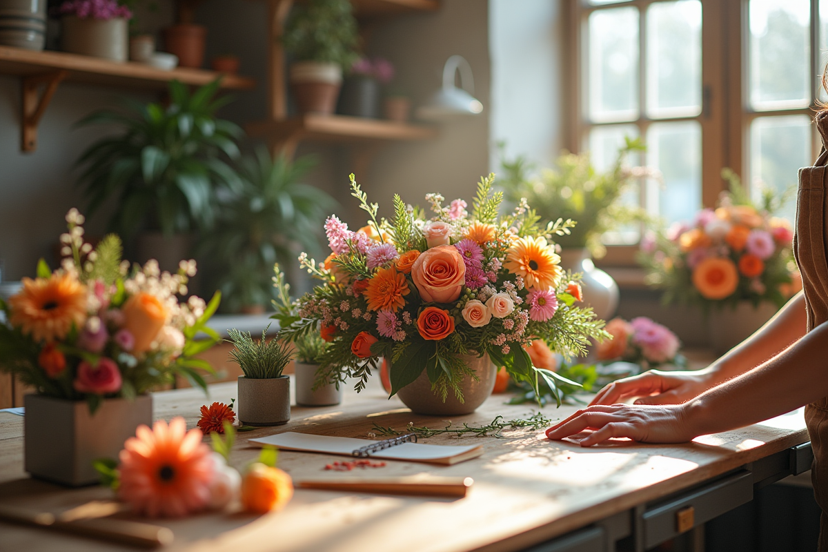 fleurs bouquet