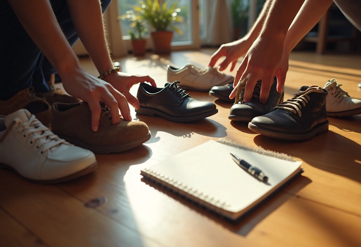chaussures jeu